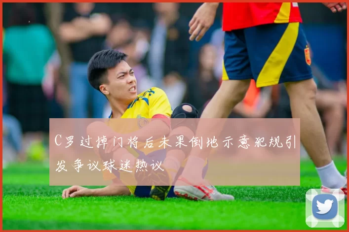 C罗过掉门将后未果倒地示意犯规引发争议球迷热议